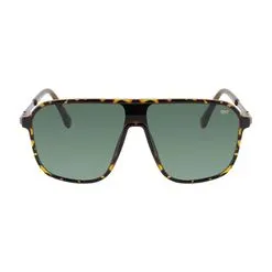 Óculos de Sol Masculino DNZ 1 7028 Demi Amarelo com Verde